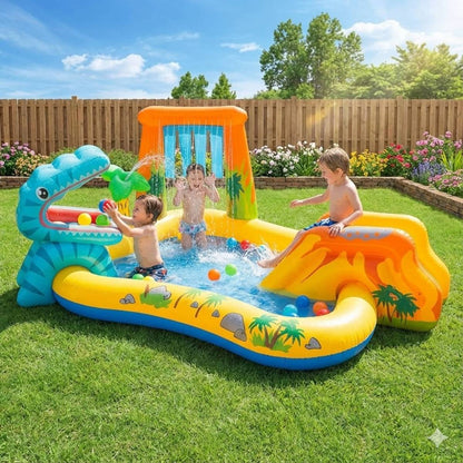 Jurassic Splash – Piscina Playground Dinossauro