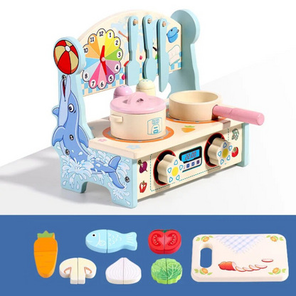 Kit Fogão Kids em Madeira