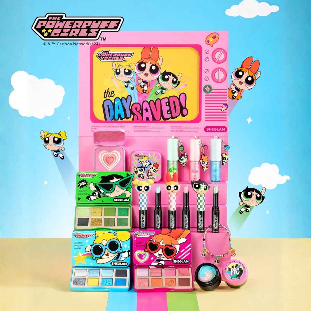 Mega Box de Maquiagem Meninas Super Poderosas: Edição Limitada