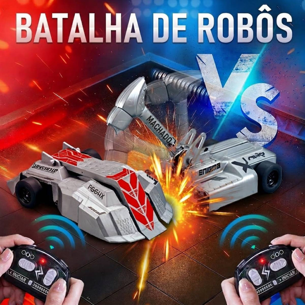Ferro de Combate: Arena Magnética de Batalha!