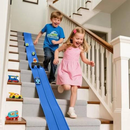 Pista de Corrida Loop Racer 4,96 Mts  + 4 Carrinhos em Metal