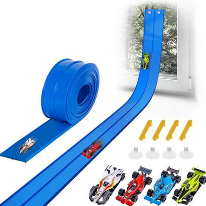 Pista de Corrida Loop Racer 4,96 Mts  + 4 Carrinhos em Metal