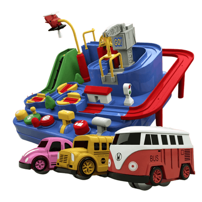 Pista de Aventura Carrinhos: Complete Todos os Desafios!