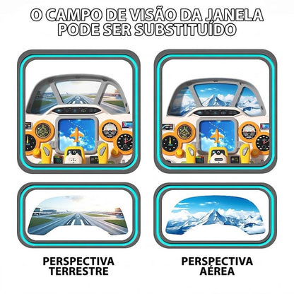 AeroKids: O Simulador de Voo do Pequeno Piloto