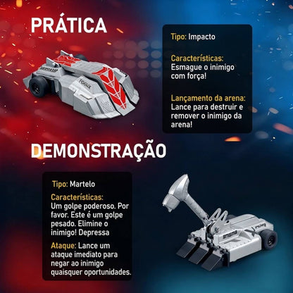 Ferro de Combate: Arena Magnética de Batalha!