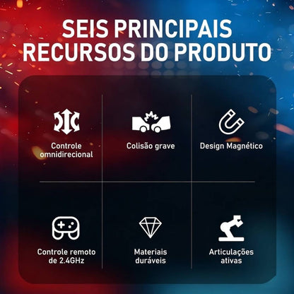 Ferro de Combate: Arena Magnética de Batalha!