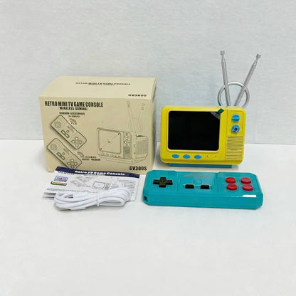 Mini Game Retrô Classic – 300 Jogos | 1 Controle + TV Mini