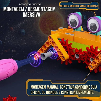 EngrenaBots: O Kit de Construção STEAM Motorizado!
