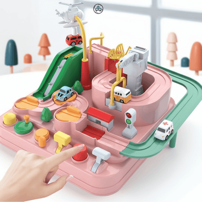 Pista de Aventura Carrinhos: Complete Todos os Desafios!