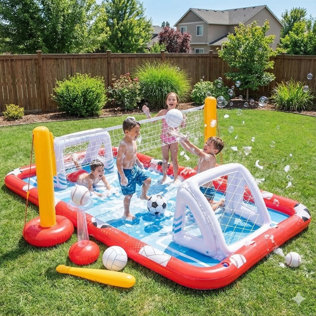 Mega Sports Arena - Piscina Playground Multiesportes Infantil