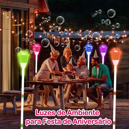 Poste Mágico de Bolhas