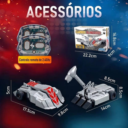 Ferro de Combate: Arena Magnética de Batalha!