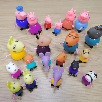 Coleção de Bonecos Peppa Pig