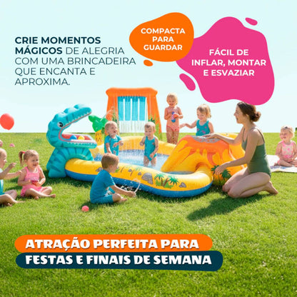 Jurassic Splash – Piscina Playground Dinossauro