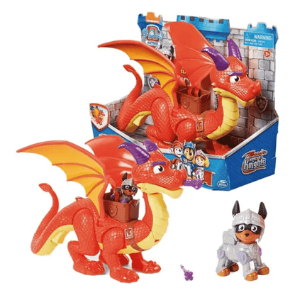 Patrulha Canina Resgate Cavaleiros Faíscas do Dragão