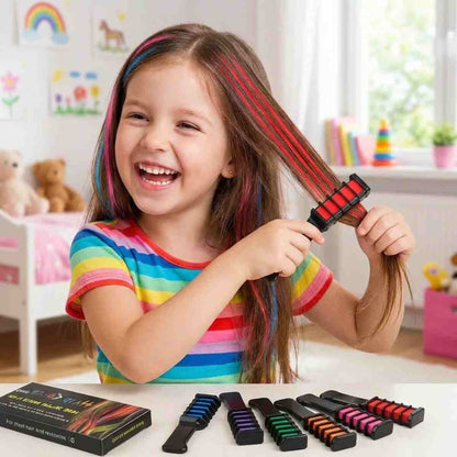 Kit Pentes de Giz – 06 Cores | Compre 1 Leve 2 🔥