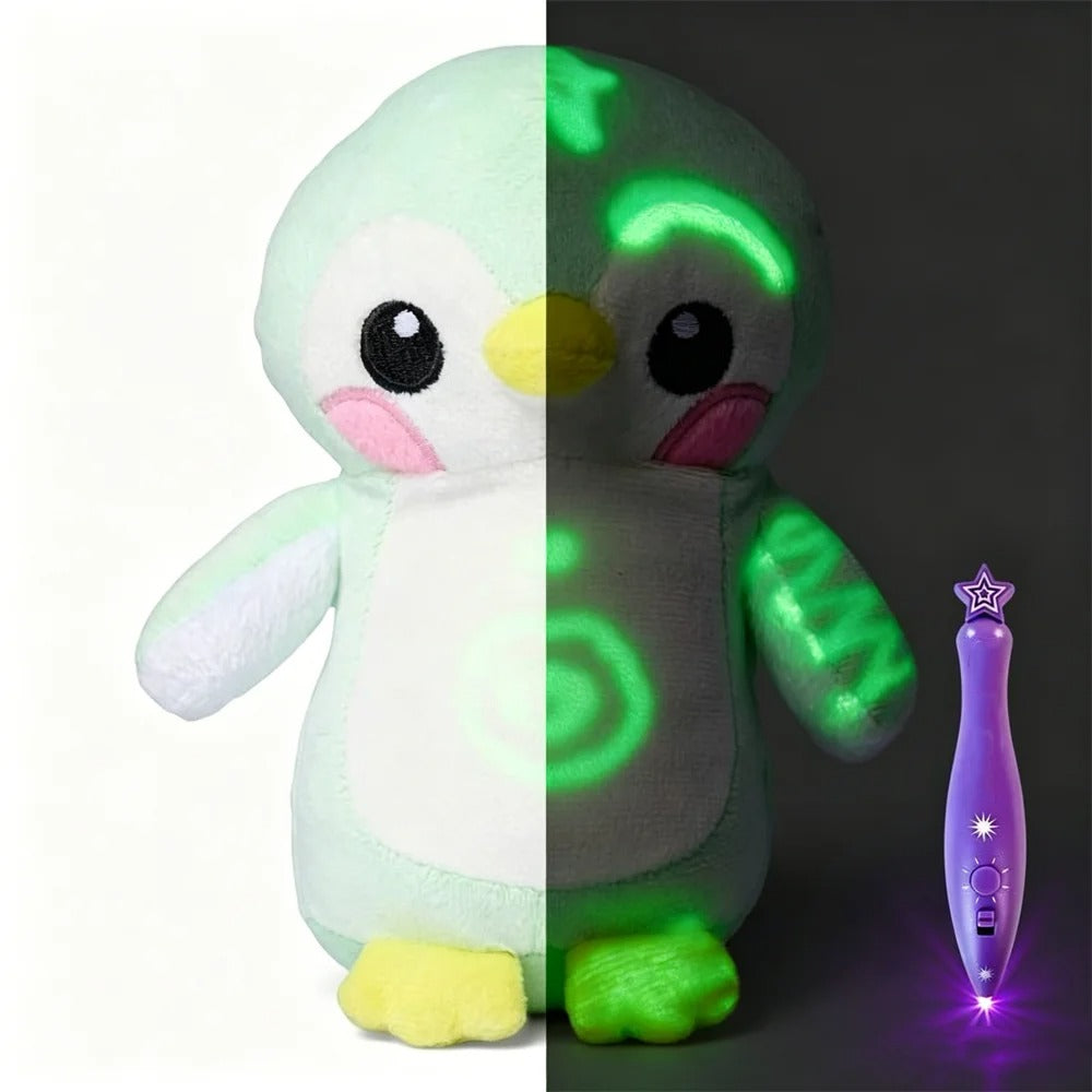 Pelúcia com Caneta Luminosa