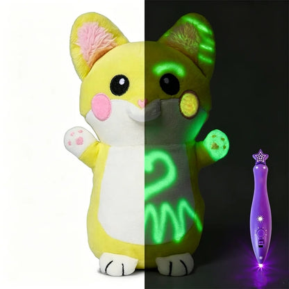 Pelúcia com Caneta Luminosa