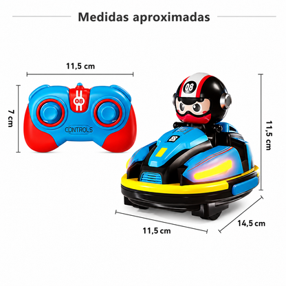 Carrinho Bate-Bate de Controle Remoto: A Batalha Vai Começar!