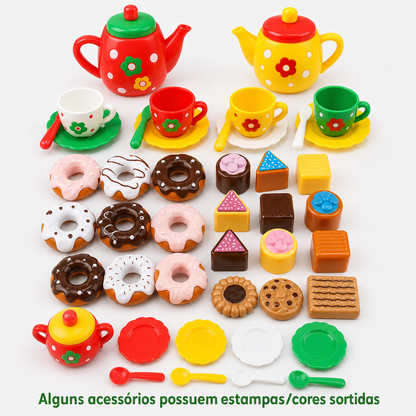 Kit Chá da Tarde Infantil: A Festa do Chá Vai Começar!