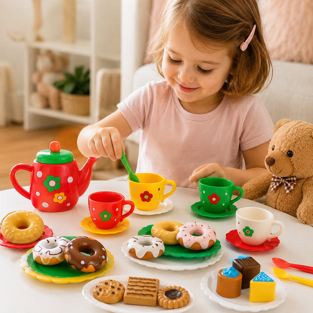Kit Chá da Tarde Infantil: A Festa do Chá Vai Começar!