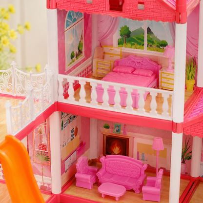 Casa de Bonecas Castelo Rosa: O Lar dos Sonhos das Bonecas!