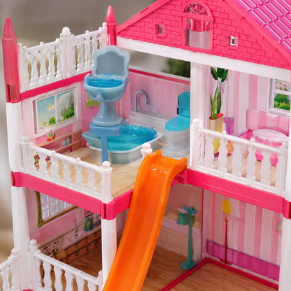 Casa de Bonecas Castelo Rosa: O Lar dos Sonhos das Bonecas!