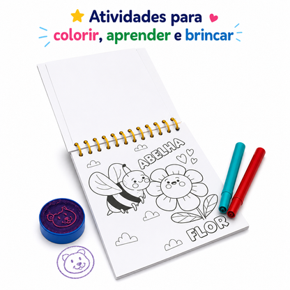 Livro Box Divertido: A Maleta de Atividades que Ensina Brincando!