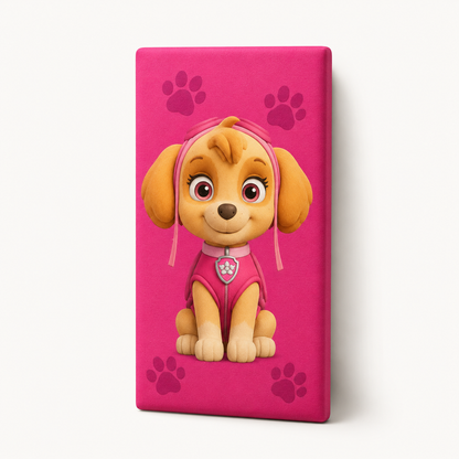 Cabeceira Patrulha Canina Modular: O Quarto dos Sonhos do Seu Pequeno Herói!