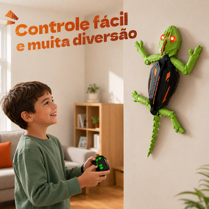 Lagartixa Escaladora com Controle Remoto