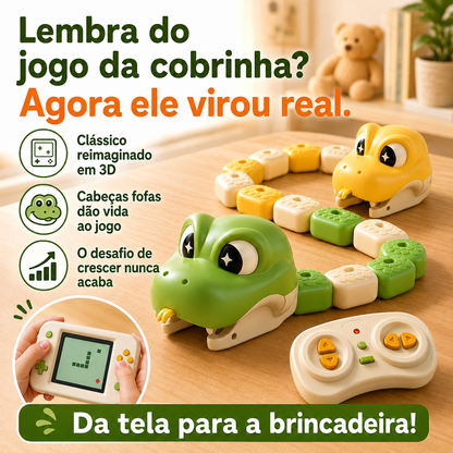 Jogo da Cobrinha 3D com Controle Remoto