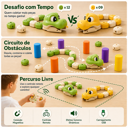 Jogo da Cobrinha 3D com Controle Remoto