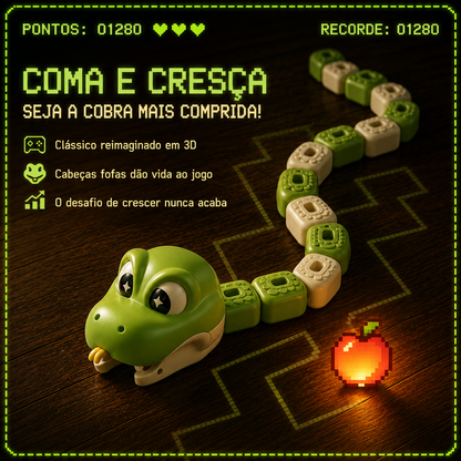 Jogo da Cobrinha 3D com Controle Remoto