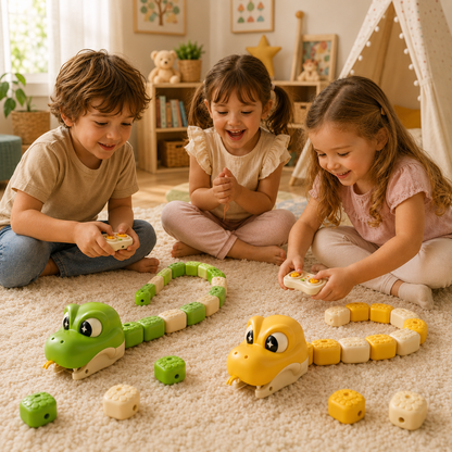 Jogo da Cobrinha 3D com Controle Remoto