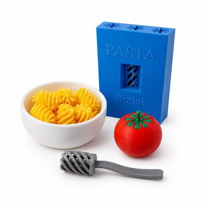 Kit Montessori 3D: Macarrão + Torta Articulada