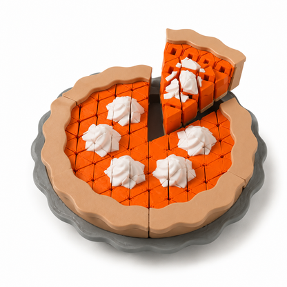 Kit Montessori 3D: Macarrão + Torta Articulada
