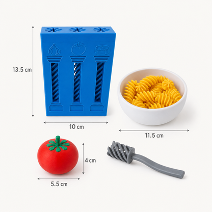 Kit Montessori 3D: Macarrão + Torta Articulada