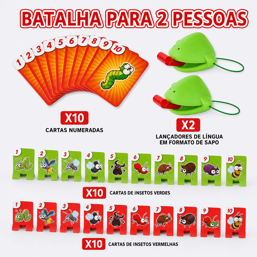 Jogo Camaleão Comilão
