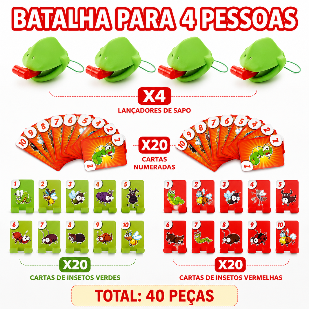 Jogo Camaleão Comilão