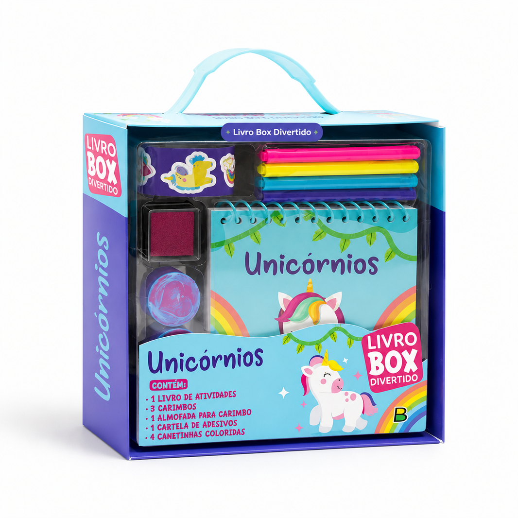 Livro Box Divertido: A Maleta de Atividades que Ensina Brincando!