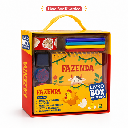 Livro Box Divertido: A Maleta de Atividades que Ensina Brincando!