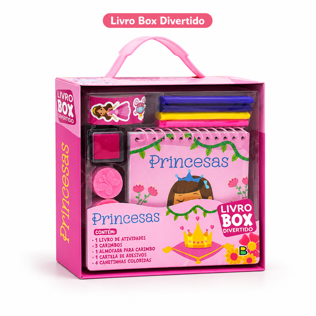 Livro Box Divertido: A Maleta de Atividades que Ensina Brincando!