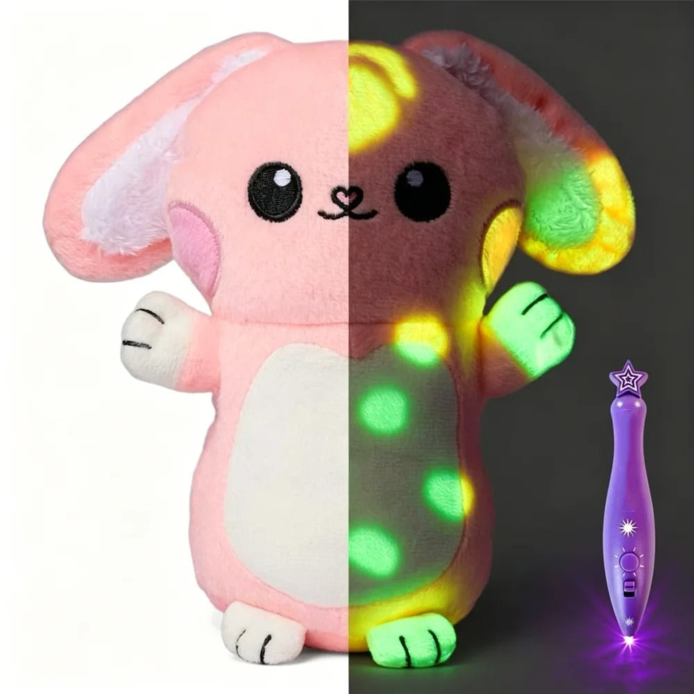 Pelúcia com Caneta Luminosa