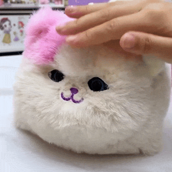 Pelúcia Interativa Realista Cat & Dog Universo Dos Brinquedos