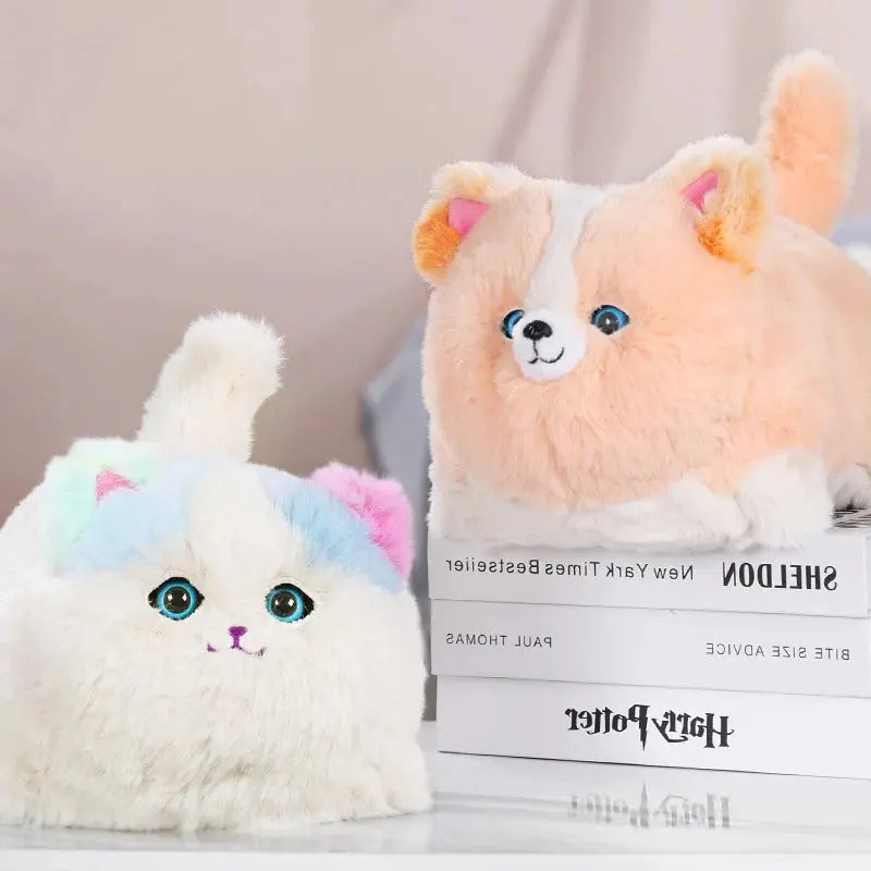 Pelúcia Interativa Realista Cat & Dog Universo Dos Brinquedos