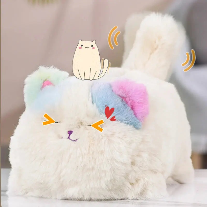 Pelúcia Interativa Realista Cat & Dog Universo Dos Brinquedos