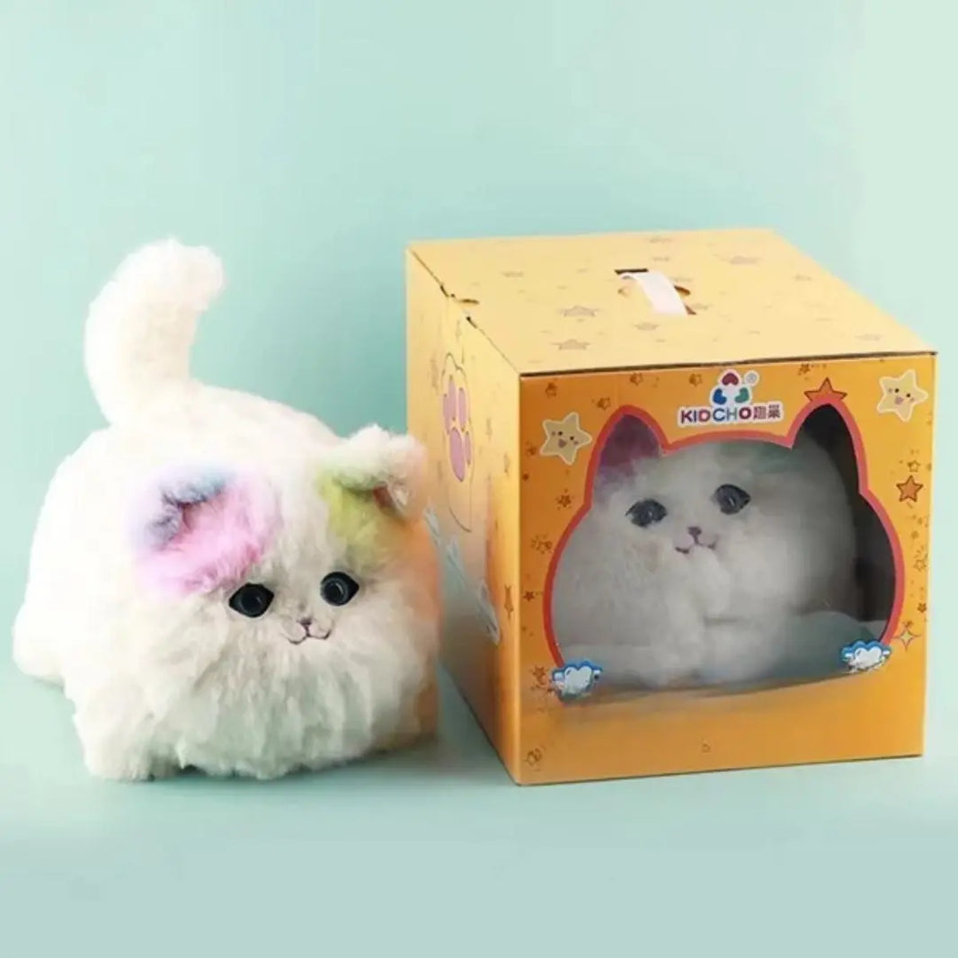 Pelúcia Interativa Realista Cat & Dog Universo Dos Brinquedos