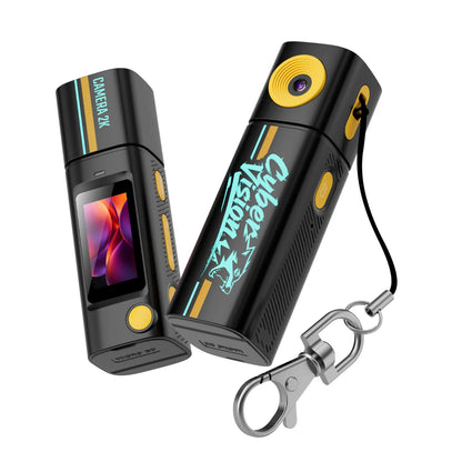 Mini Câmera G10 Série Jovem | Compacta, Lente 230° e Tela LCD