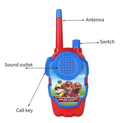 Walkie Talkies da Patrulha Canina