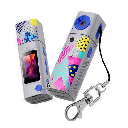Mini Câmera G10 Série Jovem | Compacta, Lente 230° e Tela LCD